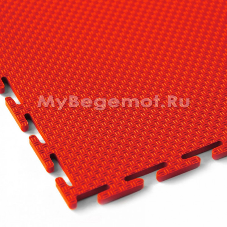 Модульное напольное ПВХ покрытие SENSOR STIKS 5 мм, RAL 3020, красный.