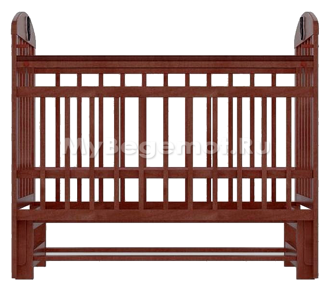 Детская кроватка Briciola-9, маятник продольный, без ящика