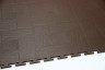 Модульное напольное ПВХ покрытие SENSOR WOOD, RAL 9005, черный.