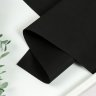 Иранский фоамиран 4 мм 1,5х50м, черный #195