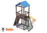 Детский игровой комплекс Taalo A1 с тканевой крышей