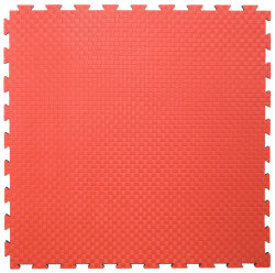 Будо-маты, спортивные маты ЭВА EC 100х100x2.5 см, красно-синие