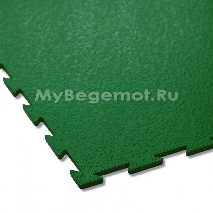 Модульное напольное ПВХ покрытие SENSOR TECH 5 мм, RAL 6029, зеленый.