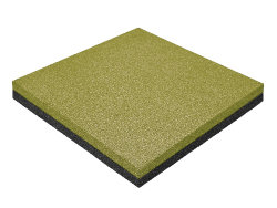 Резиновая плитка M-KORT STANDART, 500x500х30 мм, песочная